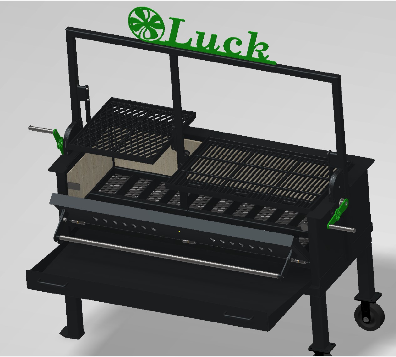 Custom fabrication concept render